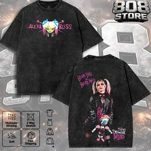 Alexa Bliss T-Shirt Oversized Graphic Tee For Wrestling Fan, Perfect for Wrestling Fans & Collectors Comfort Fit