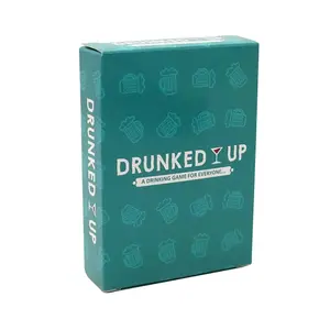Drunk Up Card Game, 1 Box Funny Party Card Game, Tabletop Games, Party Board Game, Party Social Game for Adults, Couples Drinking Game, Interactive Game for Family & Friends, Perfect Party Gift