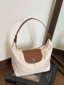 Lightweight Nylon Crossbody Bag, Large Capacity, Fits Books, Laptop, Umbrella, Water Bottle, Versatile Shoulder & Handbag, Casual Student Backpack