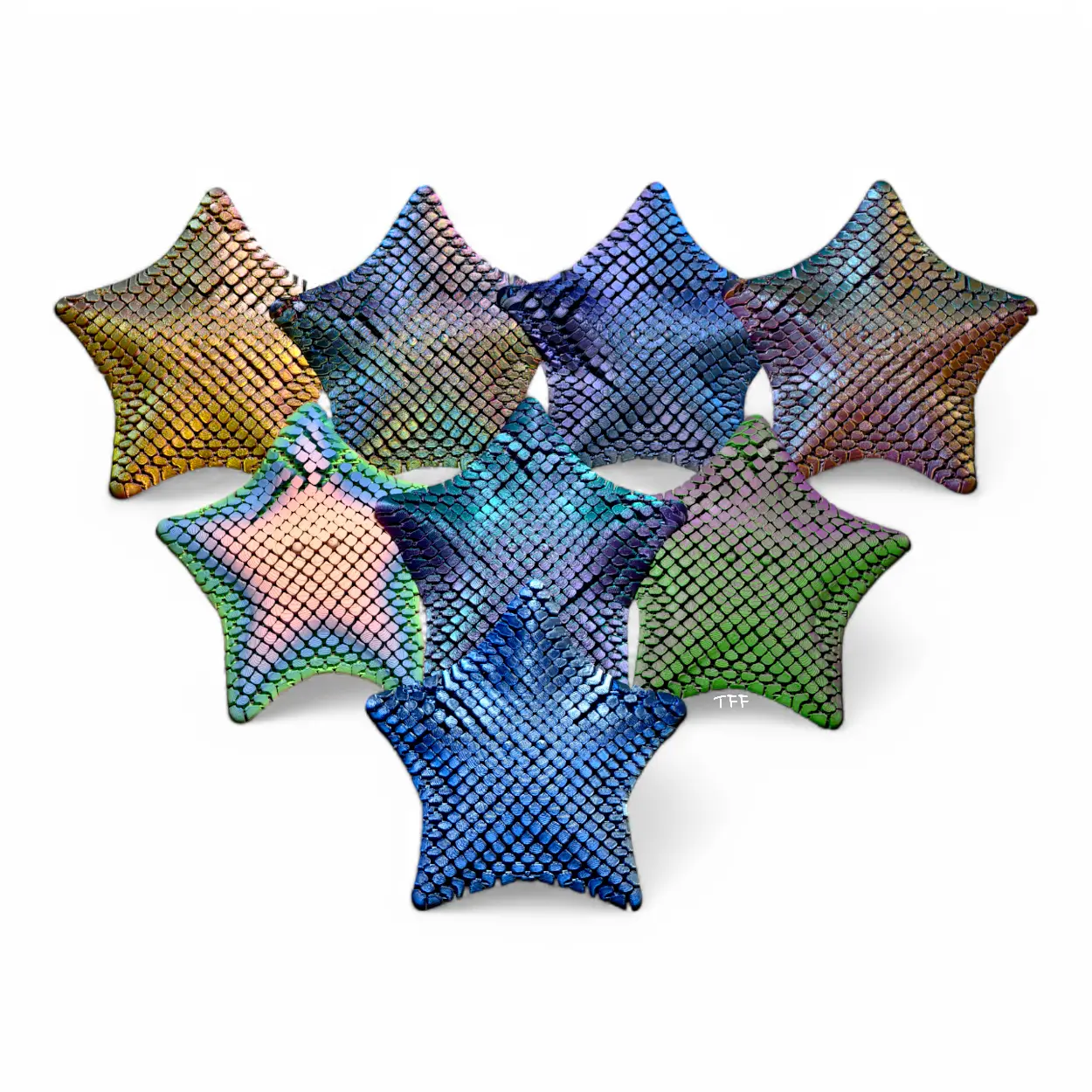 Flexi Articulating Starfish - Hours of fun for all ages - Super Flexible! - Fun Colors! Stress Relief Fidgeting Sensory Grippie Set