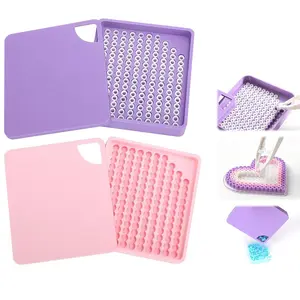 2 Pcs 5mm Fuse Beads Picking Tray Kit with Total 296 Holes, Efficient Sorting Tools with Effortless Beads Recovery, Fuse Bead Organizer DIY Craft for Experienced Enthusiasts DIY Kits