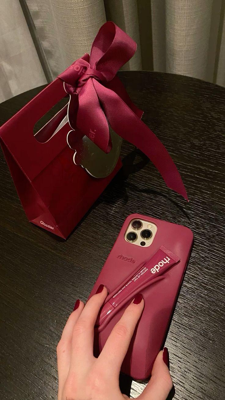 Premium Liquid Silicone Phone Case with Lipstick Base - Protective Matte Cover for iPhone Series, trending case, cute case, hot case