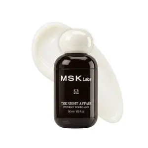 MSK Labs The Night Affair - Overnight Face Self Tanner Mask with Niacinamide, Lactic Acid, Squalane & Hyaluronic Acid Gradual Moisturizing Sunless Tanning Lotion Gel | Clean Skincare USA Made, Vegan