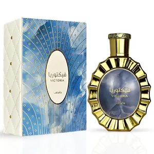 Lattafa Victoria for Women Eau de Parfum Spray, 3.4 Ounce / 100 ml Fragrance Edp Floral Musk