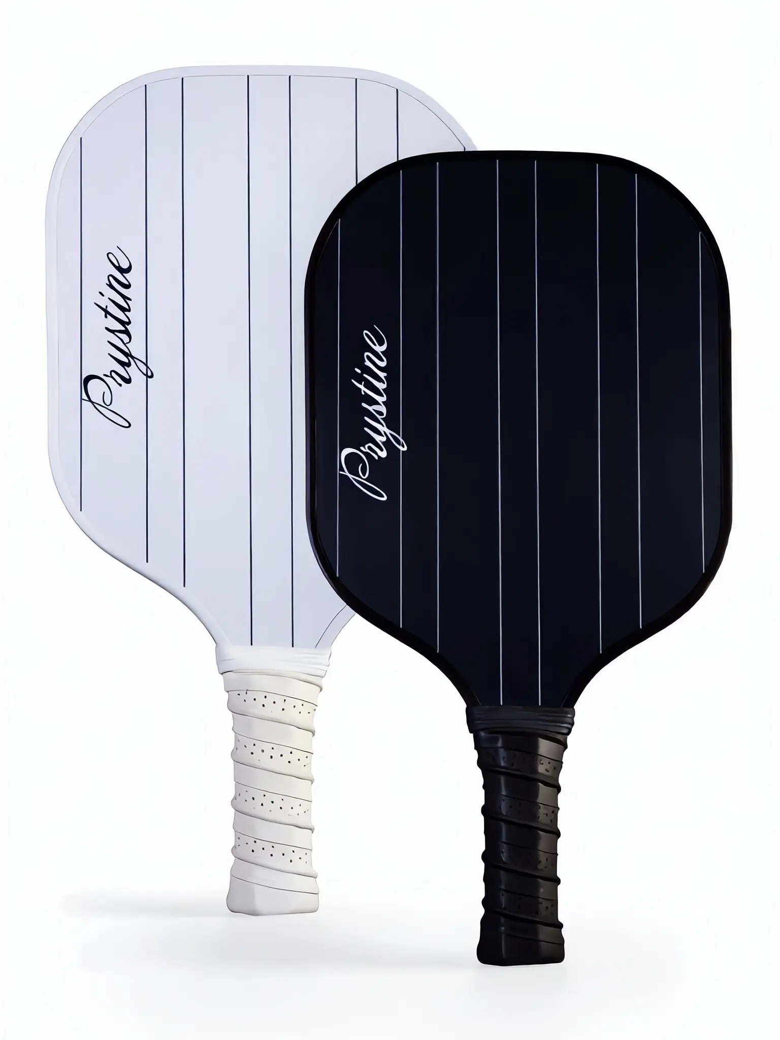 Set of 2 Carbon Fiber Prystine Pickleball Paddles Set of 2 Carbon Fiber Prystine Pickleball Paddles