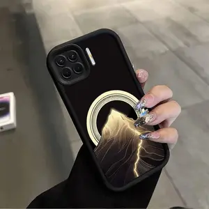 1 Piece F17Pro 4G Tall and straight mountains Casual Ready Silicone For OPPO F17 Pro Case With Impact Resistant