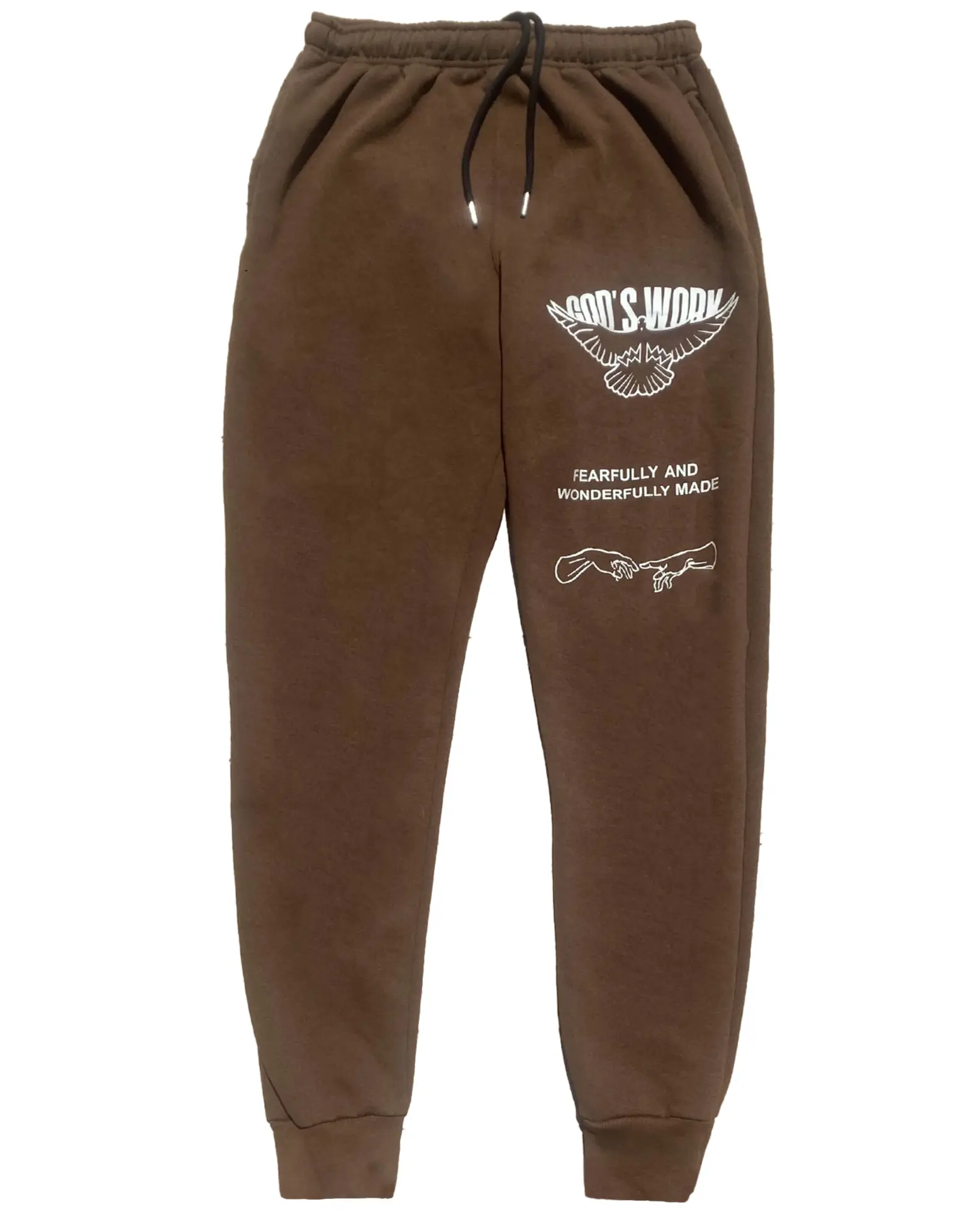 God's Work Fearfully and Wonderfully Made Joggers - Christian Design