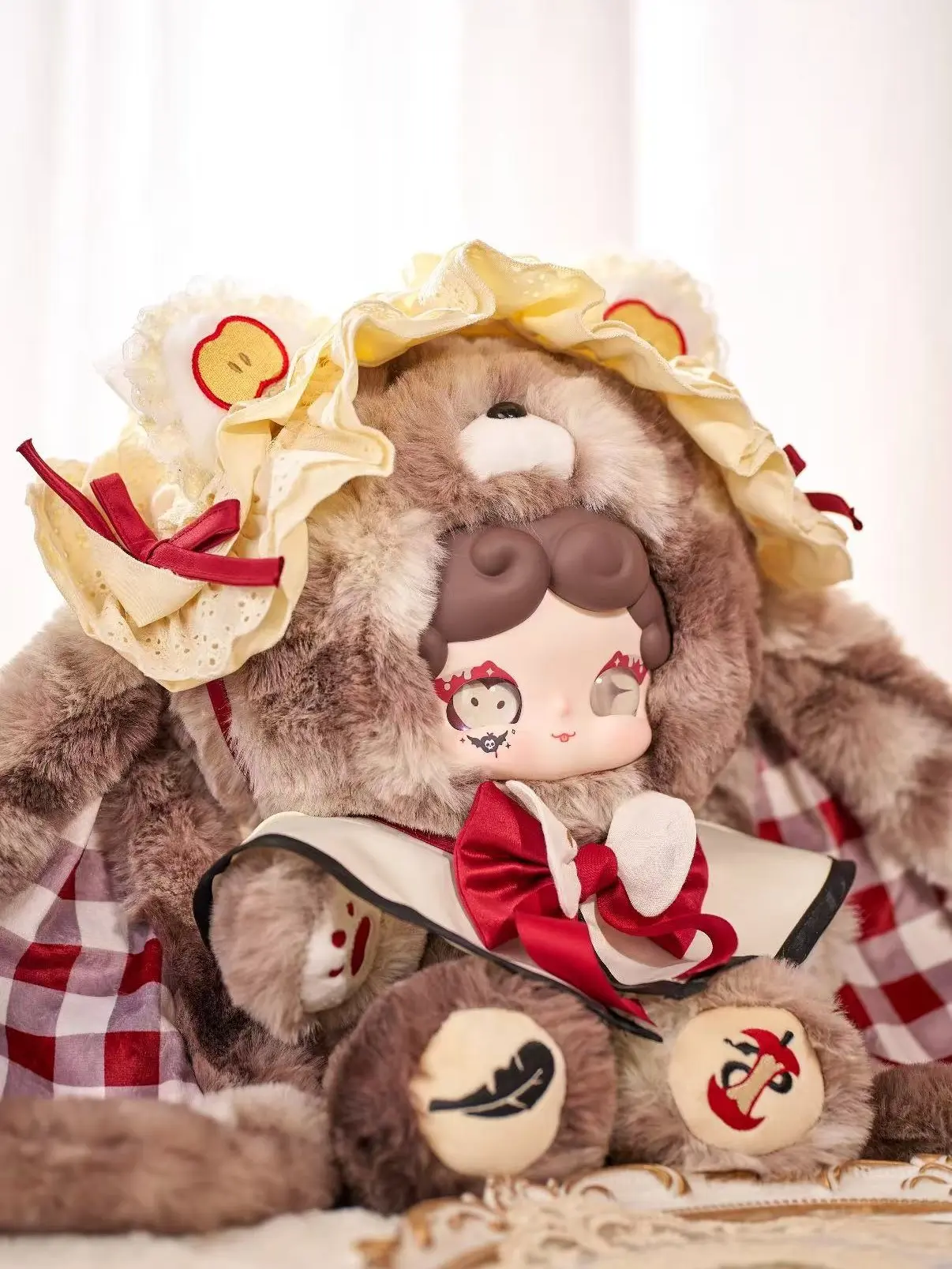 （022）-Lucky Deer Nai-Light Erosion Prelude 600% Series Blind Boxes Soft Plush Collectibles  (Hidden Style Probability58:1)