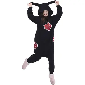 Akatsuki Schlafanzu Anime Cosplay Pyjamas Unisex Pyjamas for Adults