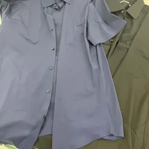 Alimens&Gentle Dress Shirts 16-Way Stretch Slim Fit Long Sleeve Button Down Business Casual Shirts Wrinkle Free Traveler Shirts Top Menswear