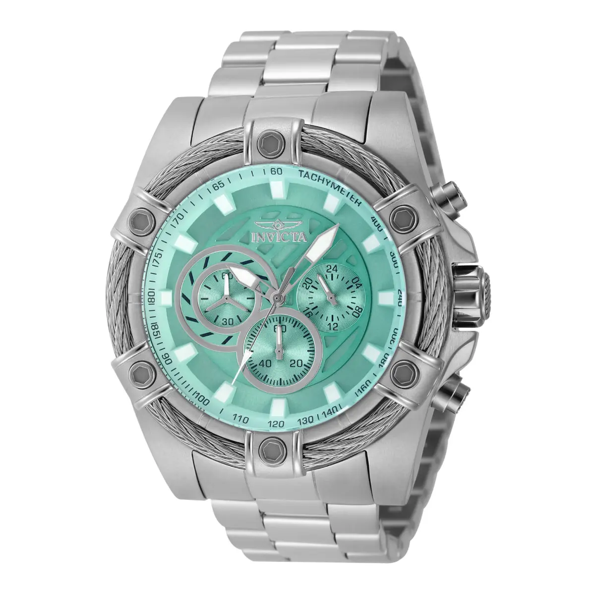 Invicta Bolt Ace Men's Watch - 52mm. Steel (45874)