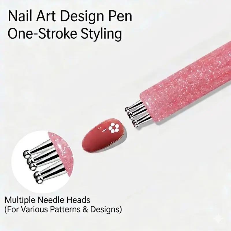 1 pcs Daisy Flowers Dotting Tool - Nail Design Tool