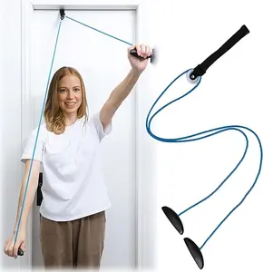 Shoulder Pulley Over The Door Physical Therapy System, Exercise Pulley, Alleviate Shoulder Pain and Facilitate Recovery from Surgery, FSA/HSA Eligible