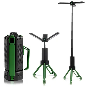 CuLiDing Rechargeable Telescopic Camping Light, 15000mAh Collapsible Lantern with 270° Rotation & Dimming, Portable Flashlight, Waterproof Tent Light for Outdoor Camping, Hiking, Barbecue, Fishing & Emergency Use Mother's Day Gift