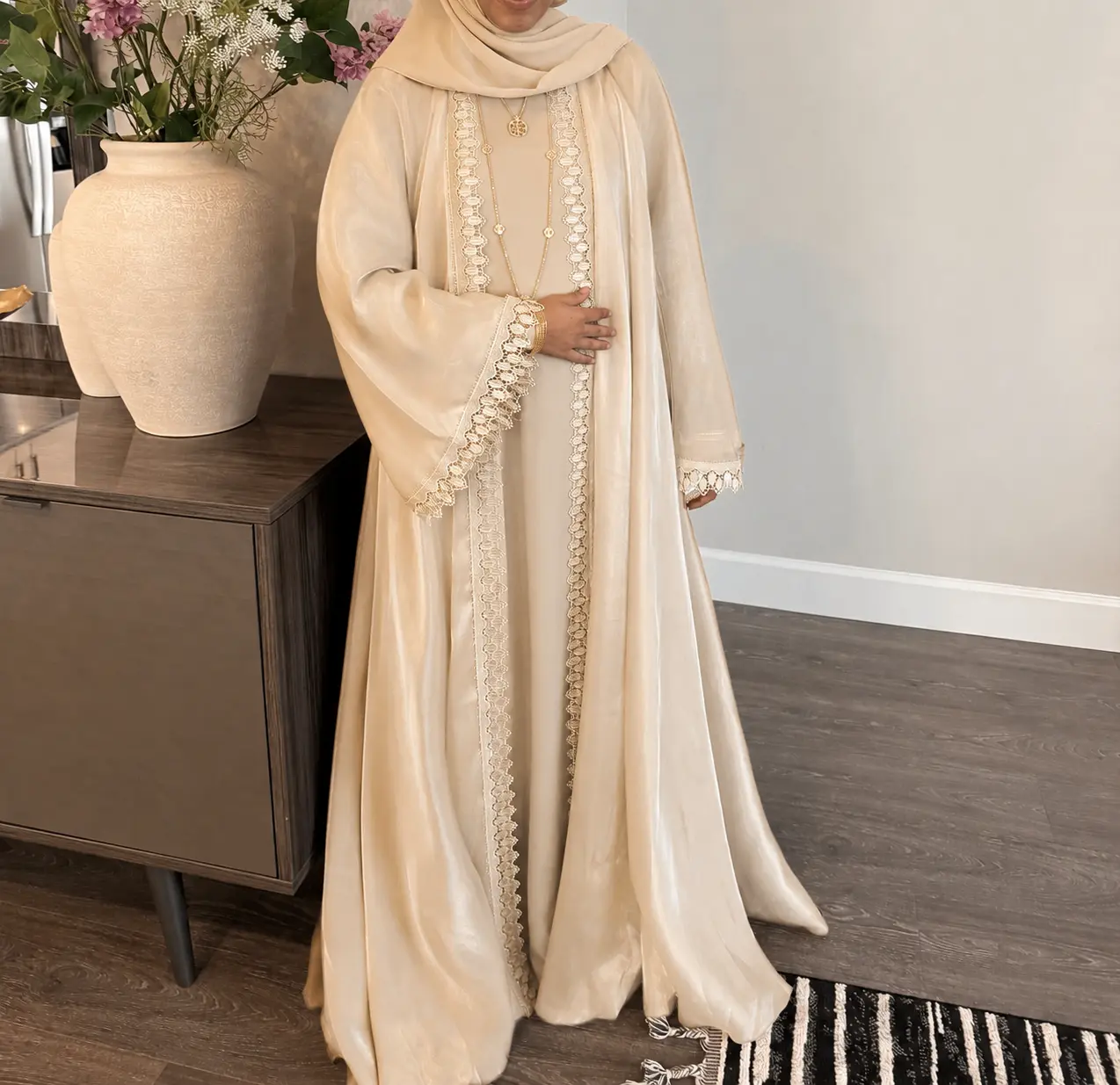Layla Organza Abaya
