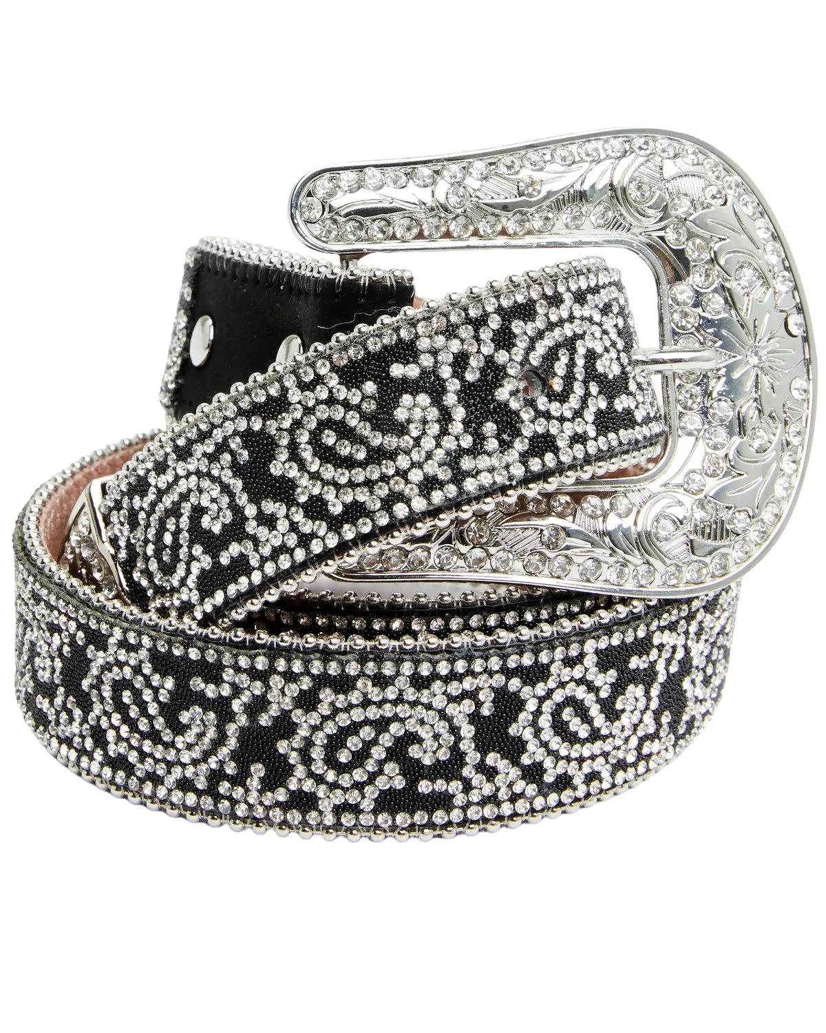 Shyanne Women's Women'S Rhinestone Paisley Print Belt - Saho23bt7 Shyanne Women's Women'S Rhinestone Paisley Print Belt - Saho23bt7