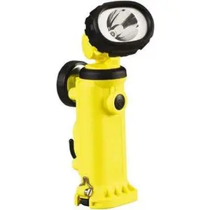 Streamlight Industrial-Tactical Flashlight - White LED, High Lumen Lights, 150 Lumens, Yellow Plastic Body, 4 AA Alkaline Batteries Included (Model 91742)