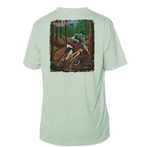 Grateful Rider Mountain Biker Short Sleeve UV Shirt