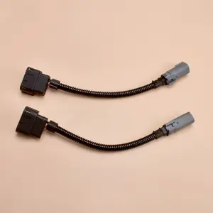 2PCS Halogen To LED Taillight Harness Conversion Adapter For Ford F150 2018-2020 tube tail light