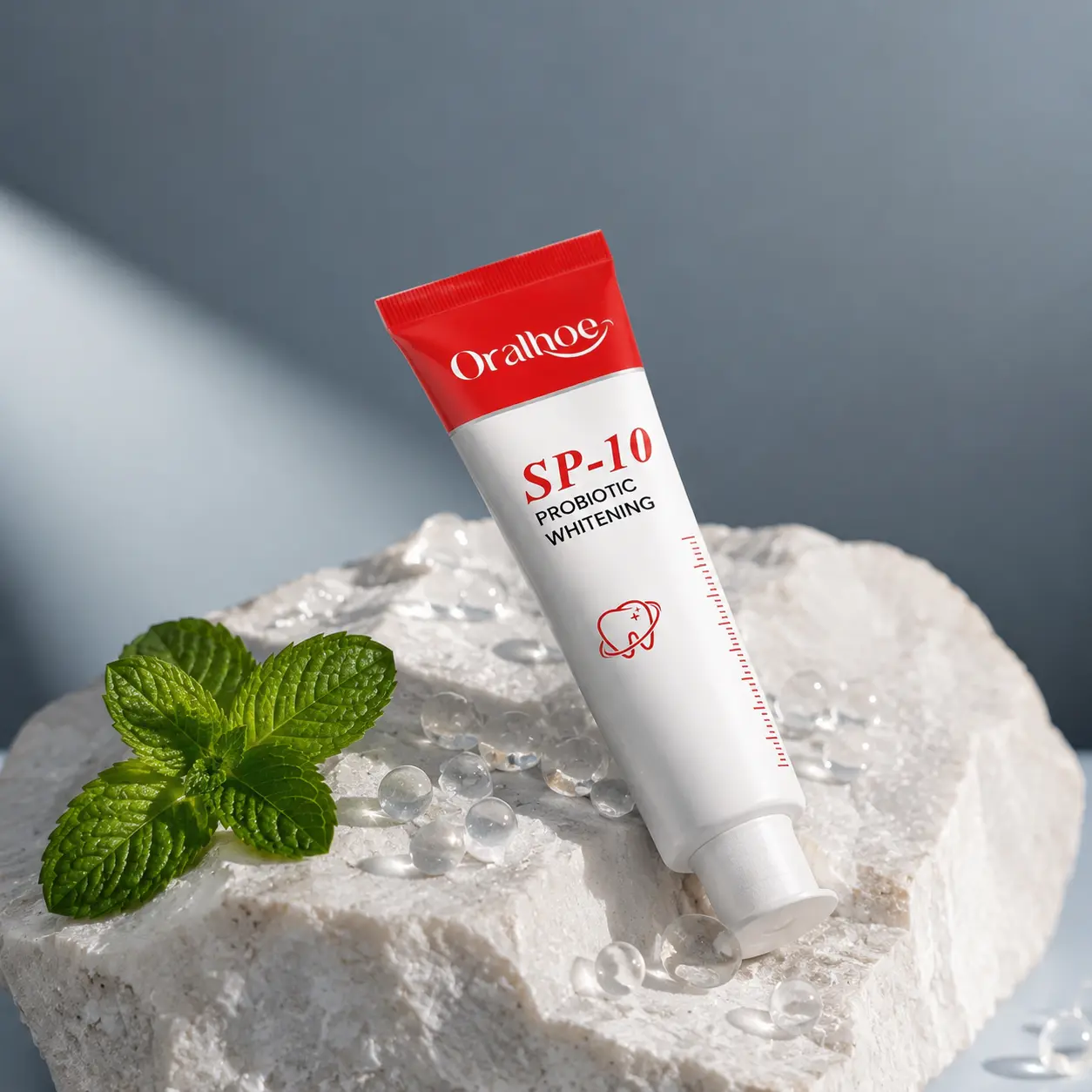 SP-10 Probiotic Oral Care Toothpaste 120g Mint - Brightening, Gentle Effective Toothpaste for Fresh Breath, Oral Microbiome Balance, Daily Use Morning Night Teeth Cleaning, Whitening Toothpaste, Baking Soda Toothpastes
