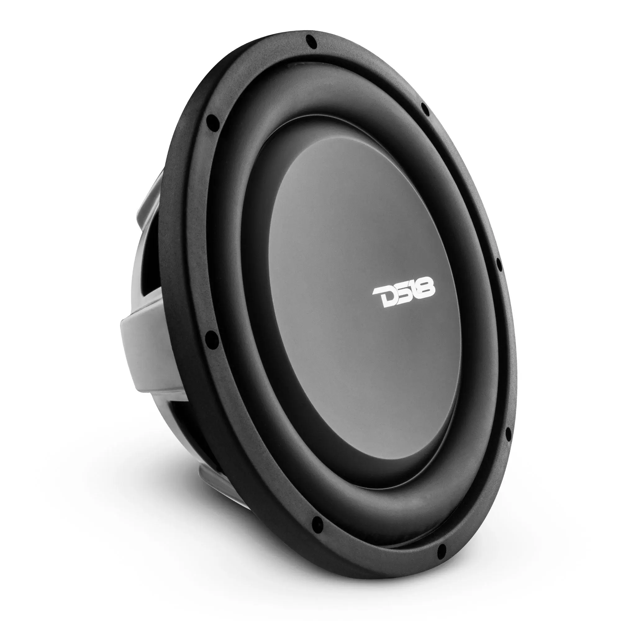 DS18 10" Compact PS Shallow-Mount Water Resistant Subwoofer, 500W RMS DVC 2-Ohm, Marine Audio, Powersports Audio, High Sensitivity, Heavy Bass