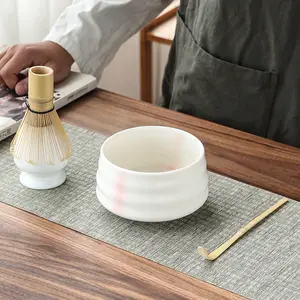 Taian Herbal Tea - Authentic Sakura Four Piece Matcha Set Traditional Cup