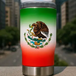 Mexico Cup 4-in-1 Customized Stainless Steel Vacuum Insulated Drinkware Insulation Reusable Tumbler