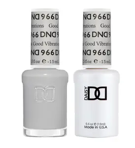 DND Duo Color From 901-1003, UV/LED GelPolish and Air Dry Nail Lacquer, Matching Chip-Free Polish Duo, 0.5 Fl Oz Each