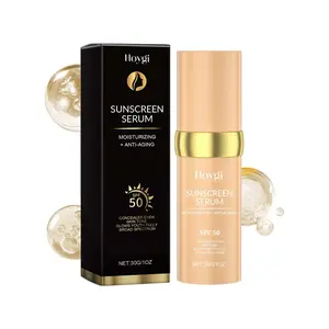 Four in one liquid foundation, concealer, moisturizing cream, sunscreen essence SPF50, color changing hyaluronic acid, UVA/UVB protection, moisturizing, lasting makeup, not easy to make up, 30ml