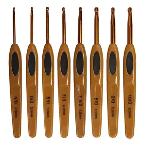 8 Pieces Handmade Crochet Hook Set – Stitching & Sewing Tool for Home Knitting