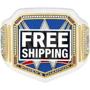 SmackDown Women's Champion Adult Championship Title Belt Replica - 5mm Leather Straps  - Fan Gift