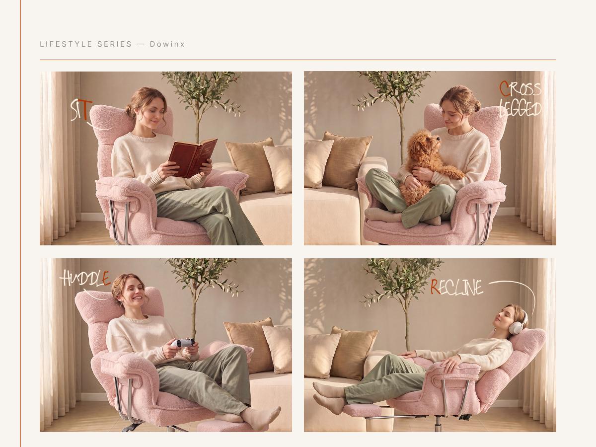 Summervibes Dowinx Big and Tall Ergonomic Office Chair, High Back Reclining Gaming Desk Chair, Teddy Fleece Criss Cross Computer Chair with Thick Cushion, Wide Seat & Armrests, Foot Rest, Gray Summervibes Dowinx Big and Tall Ergonomic Office Chair, High Back Reclining Gaming Desk Chair, Teddy Fleece Criss Cross Computer Chair with Thick Cushion, Wide Seat & Armrests, Foot Rest, Gray
