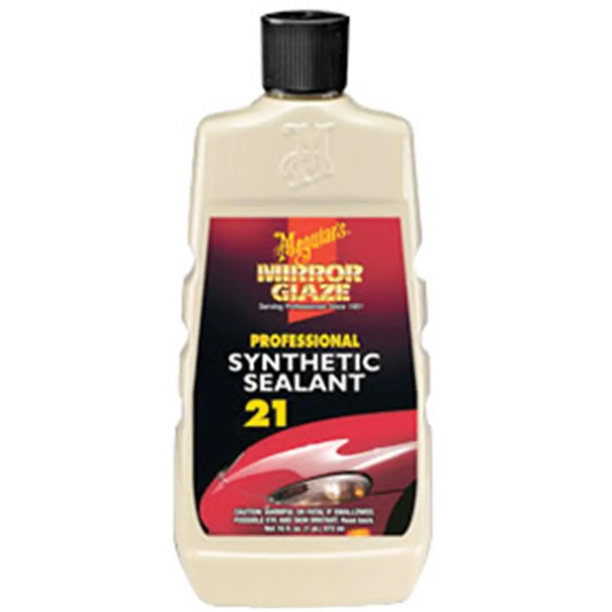 Meguiars M2116 Professional Synthetic Sealant, Hydrophobic Polymer Technology, Eliminates Fine Scratches, Boosts Gloss and Water Beading, Creates Reflective, Deeper, Darker, More Reflective Paint Finish