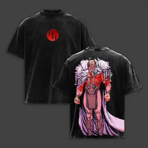 "Thragg The Conqueror" Viltrumite War - Invincible Comic Double Printed Oversize Lightweight Acid Washed Tee TV Series Graphic Tee T-Shirt, Vintage Oversized Streetwear  Heavy Cotton Tee, Gift For Fans Merch