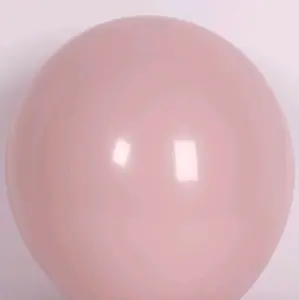 celetex balloon  12" Pastel Dusk Pink (50pcs) Versatile Easy-Use Round