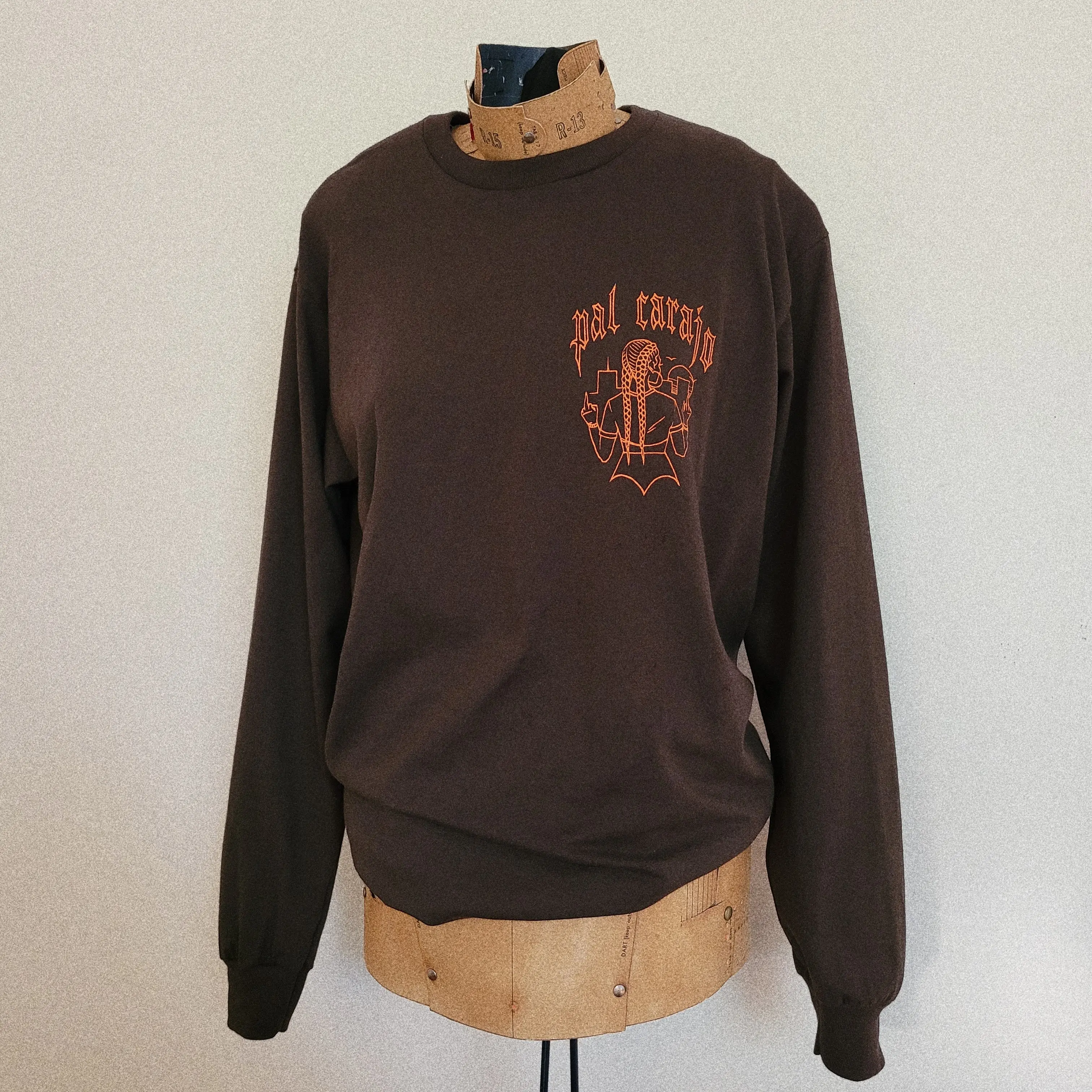 Pal Carajo Chocolate Long Sleeve Tee