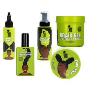 Pardon My Fro - Stay Laid Braid Essential Kit (5-Piece Protective Style System)