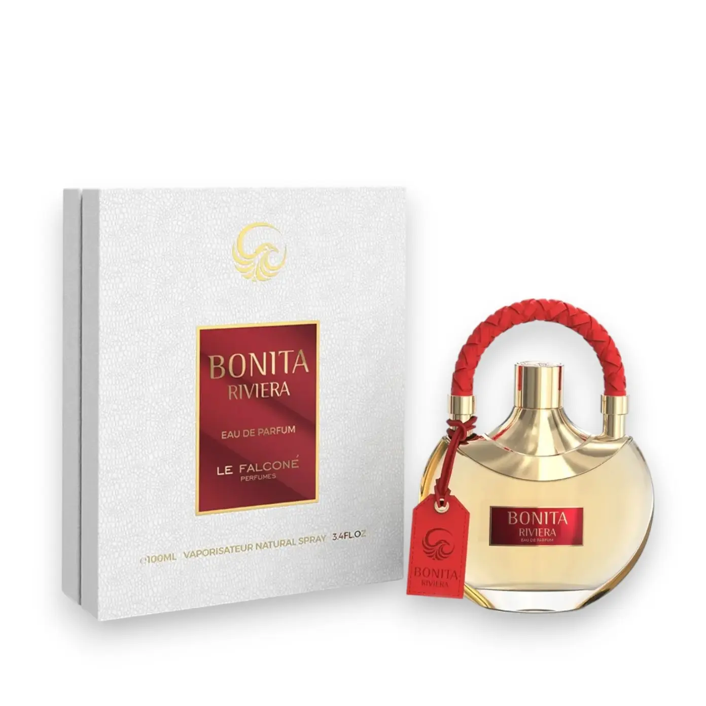 Le Falcone | Bonita | Riviera | Women's Fragrance | 100 ML 3.4 OZ | Eau De Parfum | Sicilian lemon - Limoncello & Turkish Rose