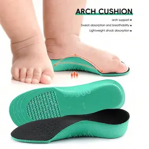 Arch Support Insoles, Shock Absorption Full Pad, Comfortable Walking Insoles with Arch Support, Sizes 23-37, Multiple Sizes Available
