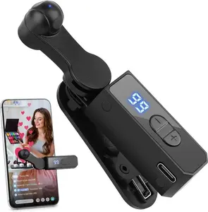 2026 Portable USB Powered Auto Clicker for Smartphone Cellphone with 180 Degree Rotating Arm and 99 Speed Settings for Multi Function on Android and iOS Black