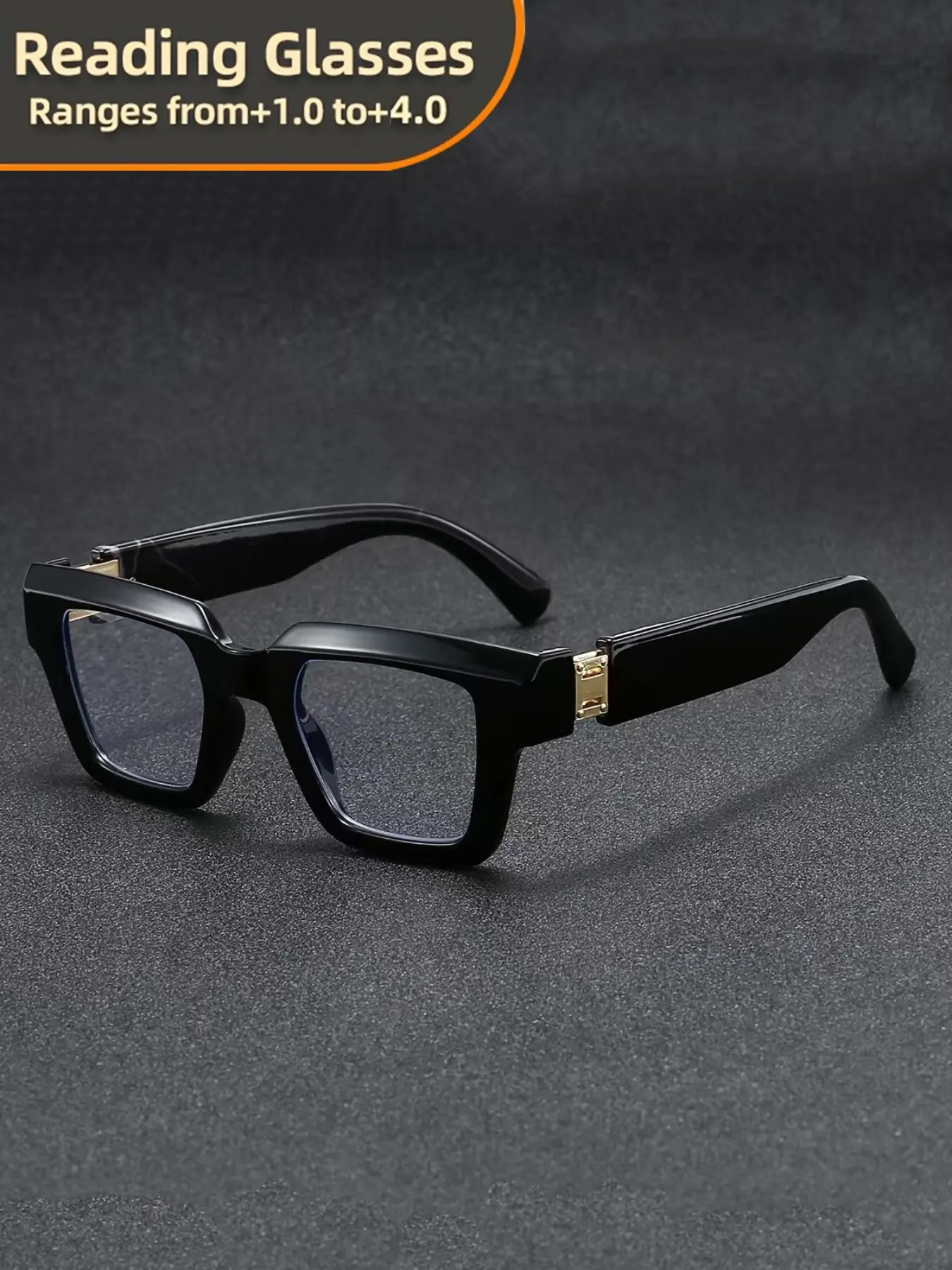 Retro Cat-Eye Reading Glasses, Reading Eyeglasses, High Quality Eyewear for Men and Women, Unisex, Clear and Transparent, Suitable for Computer Reading with +1.0 to +4.0 Magnification, christmas gifts