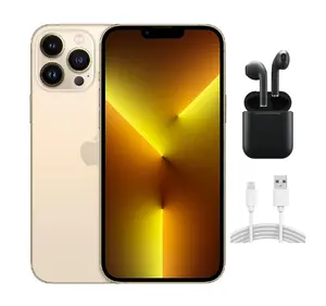 Refurbished iPhone 13 Pro Max (Unlocked) - Good Condition with Wireless Earbuds & 1 Year Warranty A2484