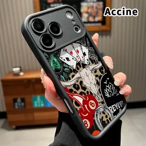 Compatible with iPhone 17 Pro Max 16 Plus 15 14 13 12 11 Air E Western Charm Collage Rugged Durable shockproof Anti-Scratch soft Silicone case