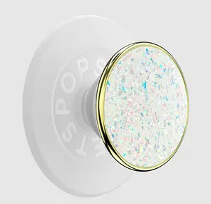 PopSockets Luxe Series Opal Finish Magnetic PopGrip - MagSafe Luxe Enamel Cellphone Smartphone Stand, Tech Accessories for Mobile Phone Holders & Mounts