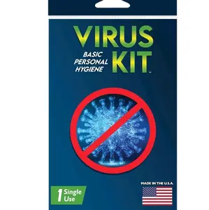 3- Pack Virus Kit Travel Edition Healthcare Aid