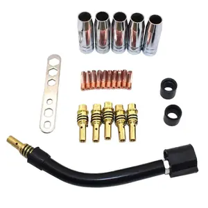 MIG Welding Torch Accessory Kit M6 Tip-Nozzle-Diffuser