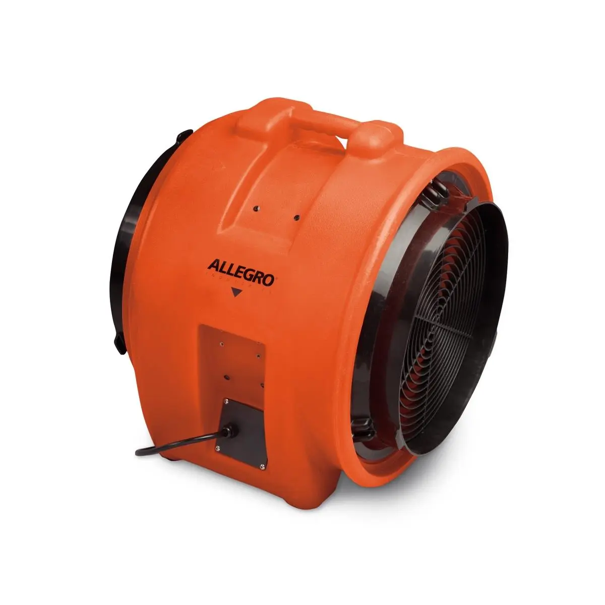 212 MAIN 16 in. Axial Explosion-Proof (EX) Industrial Blower, Polyethylene Plastic Corrosion-Resistant, High Flow for Confined Spaces Household Appliance Part & Accessory