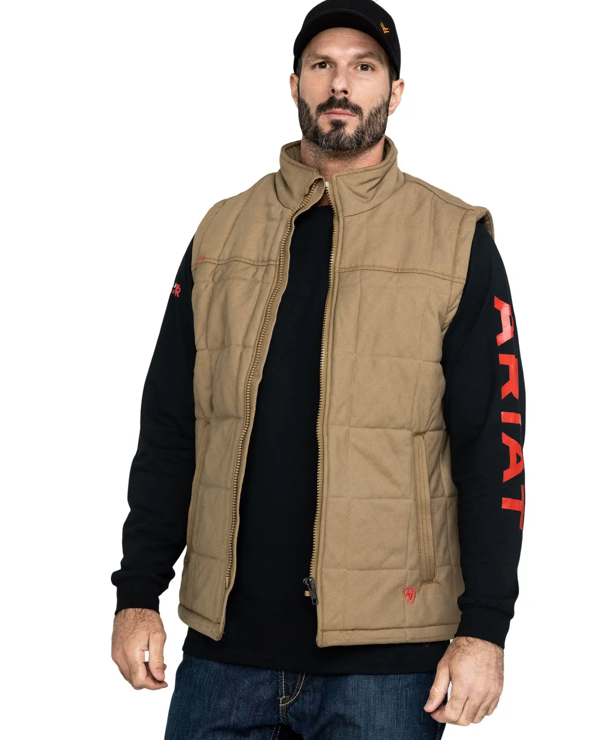 Ariat Men's Men'S Fr Crius Insulated Work Vest Big - 10027853-Big