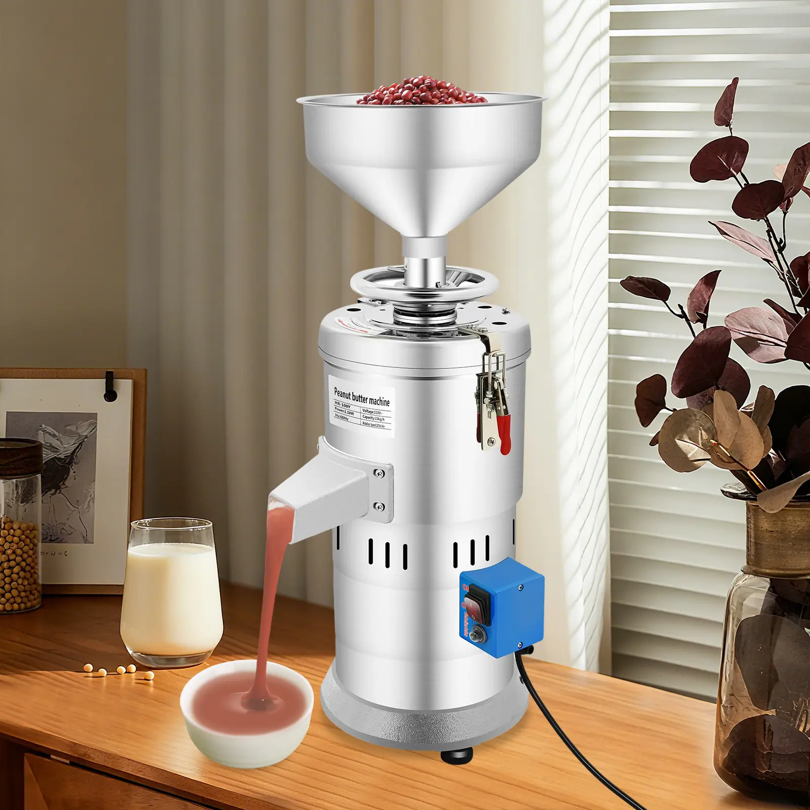 Commercial Peanut Butter Machine For Nuts And Seeds Grinding Large Capacity Grinder home essentials