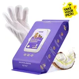 HICC PET 20pcs Dog Grooming Wipes - No-Rinse Hypoallergenic Glove Wipes with Fermented Oils for Hair Removal, Deodorizing, Skin Hydration，Bath-free Dog Grooming